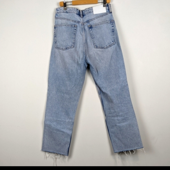 Like New - Zara Button Fly Jeans Size 4/36 - Picture 2 of 6